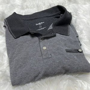 Grey Mens Polo